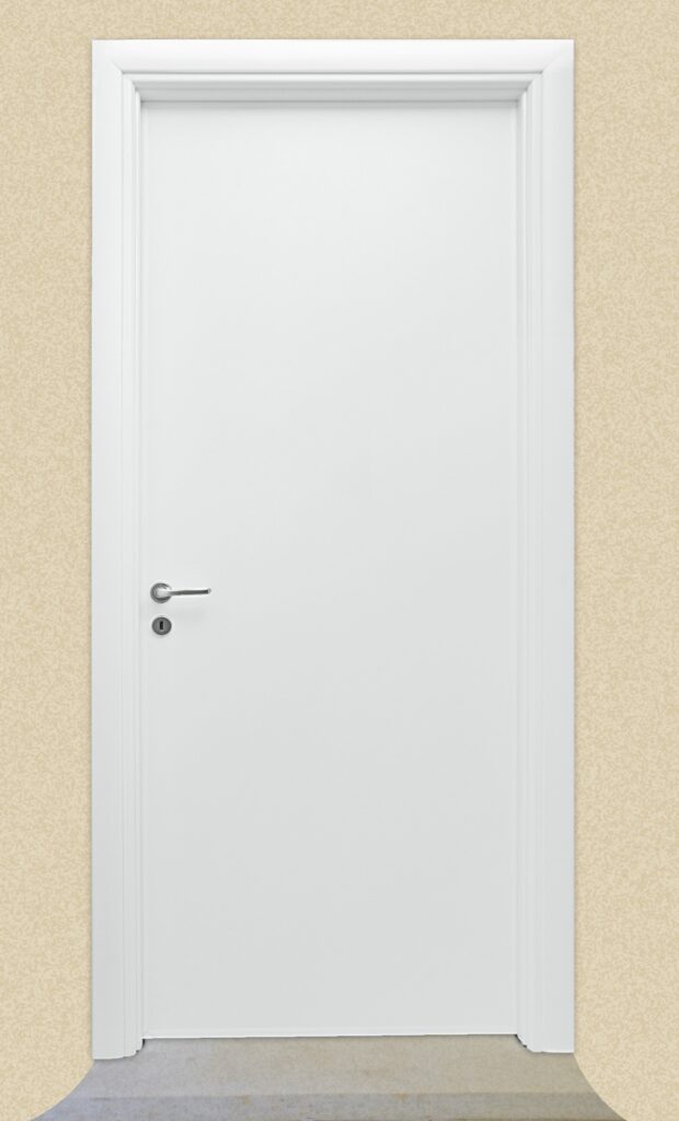 Porta interna bianca battente