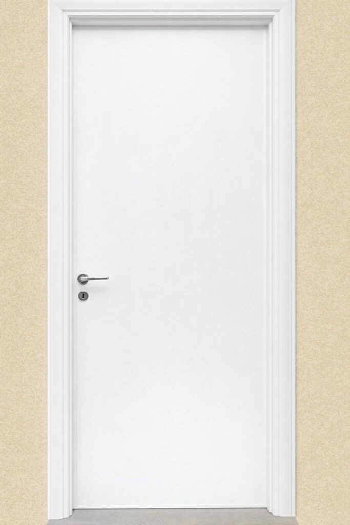 Porta interna bianca battente