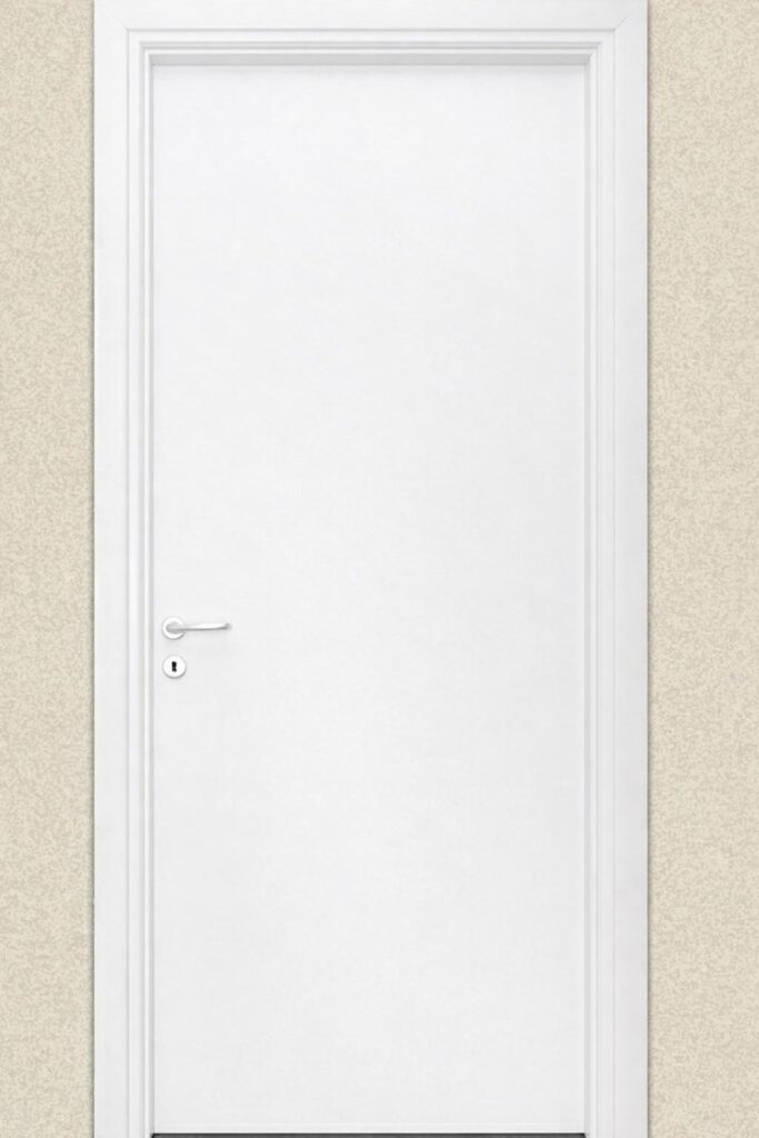 Porta interna bianca minimale